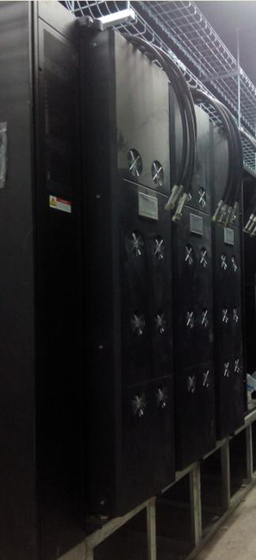 我國移動(新疆)數據基地一期工程機電工程熱管背板空調設備收購